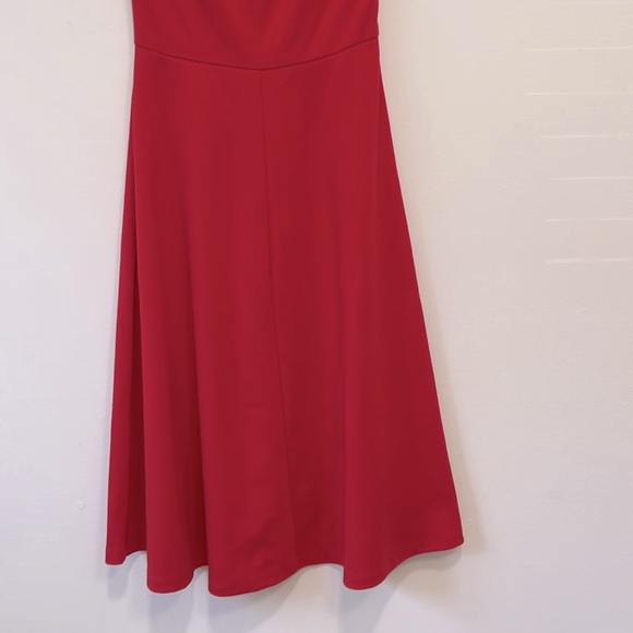 The Limited Women’s MIDI Strapless Formal Casual Red Dress size XS - Picture 3 of 10